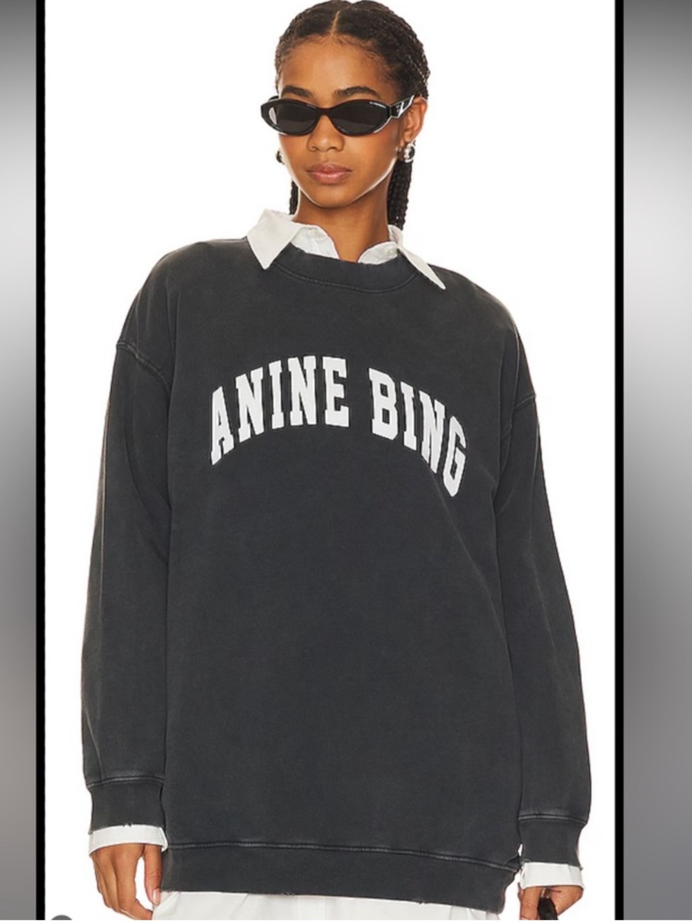ANINE BING Tyler Sweatshirt – XS